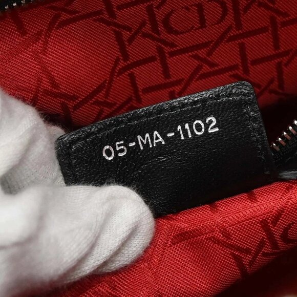 Christian Dior Black Lambskin Lady Dior Cannage 2way Handbag 05-MA-1102 115880 - Picture 10 of 10